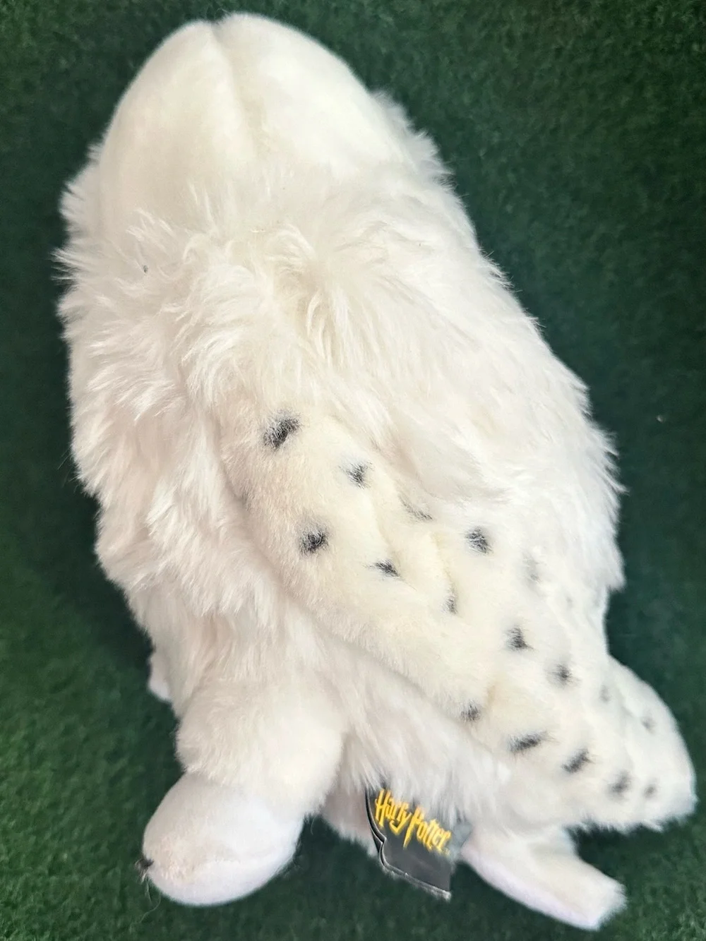 Warner Bros. White Spotted Plush Owl (Harry Potter Tag)